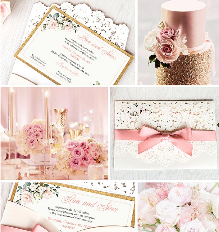 Canadian best sale wedding invitations